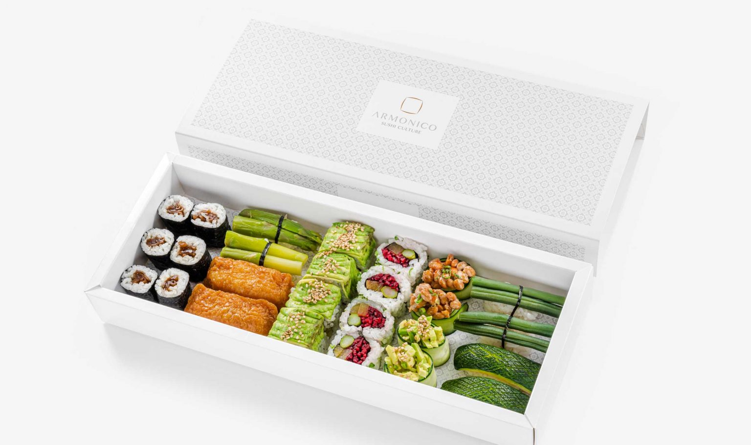 Boîte pour la livraison de sushi Pozzoli spa